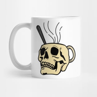 Steaming Hot Skull Mug Mug